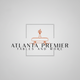 Logo of Atlanta Premier Tables and More with a table and vase illustration on a white background